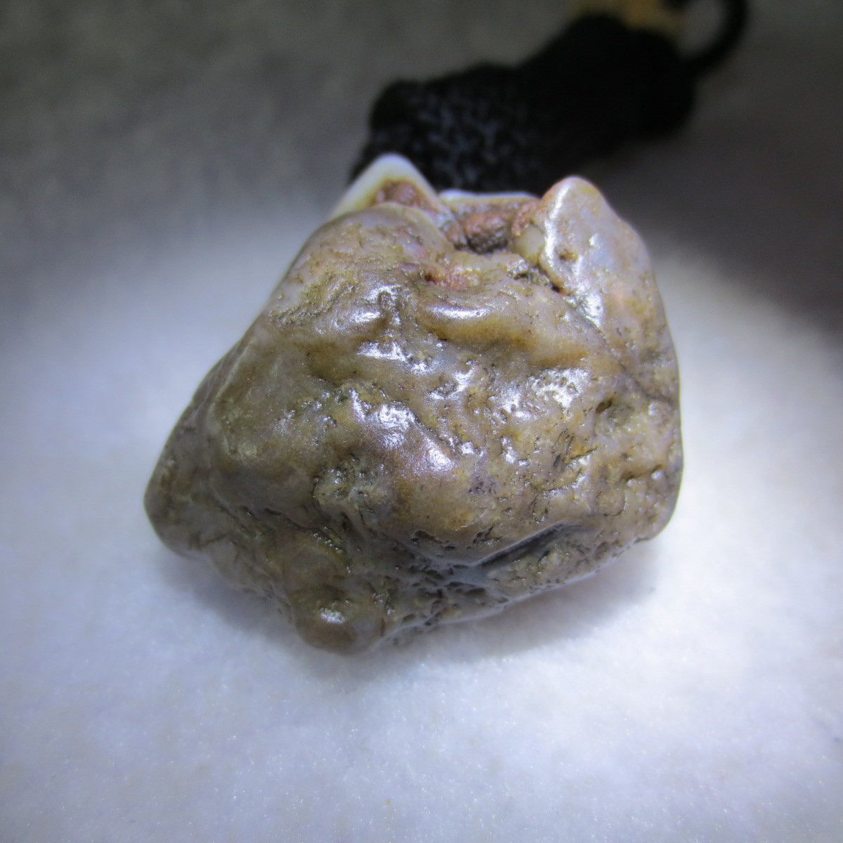 natural gobi agate pendant healing crystal jewelry (d183)