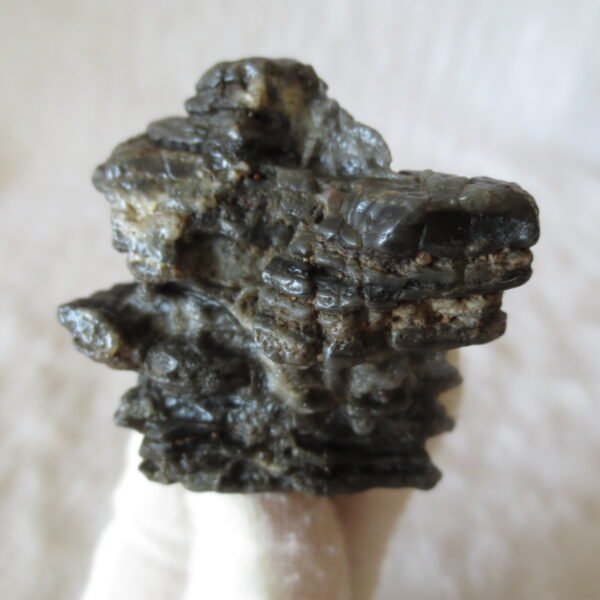 mountain shaped gobi wind carved layered agate natural rough stone specimen (k99)