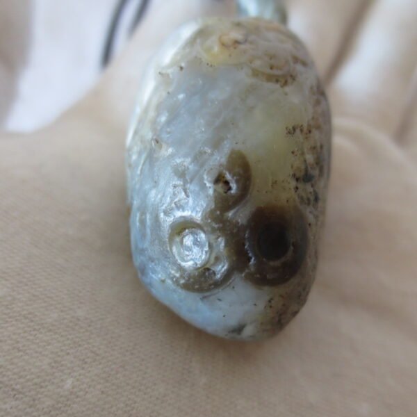 natural gobi agate pendant healing crystal jewelry (d18)