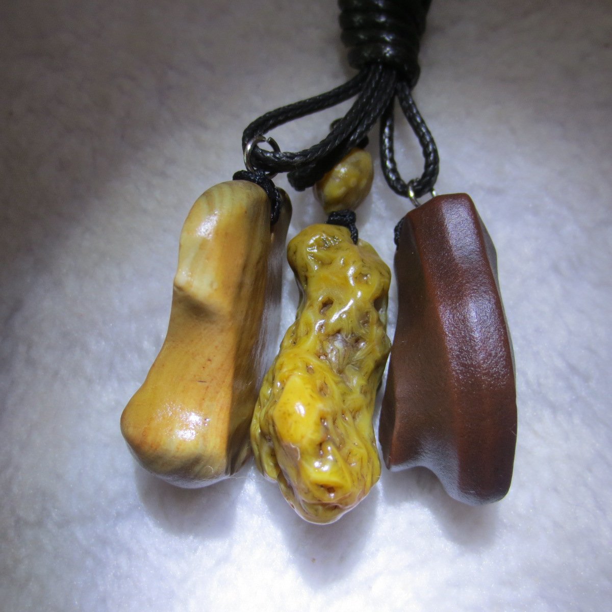 natural gobi agate pendant healing crystal jewelry (a087)