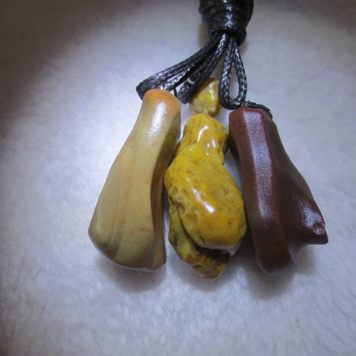natural gobi agate pendant healing crystal jewelry (a087)