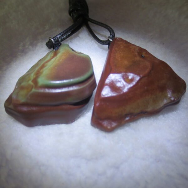 natural gobi agate pendant healing crystal jewelry (a099)