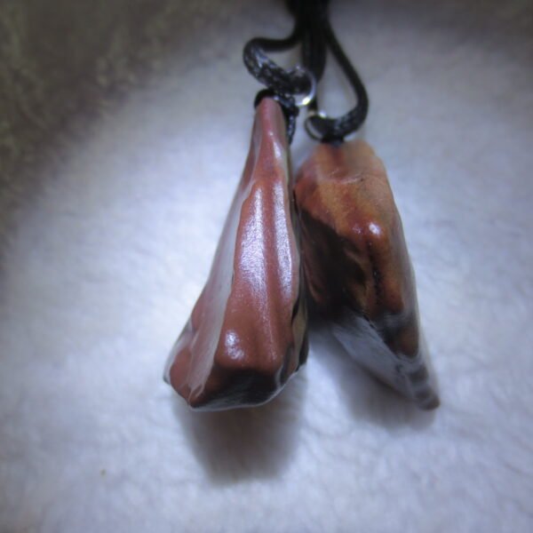 natural gobi agate pendant healing crystal jewelry (a099)