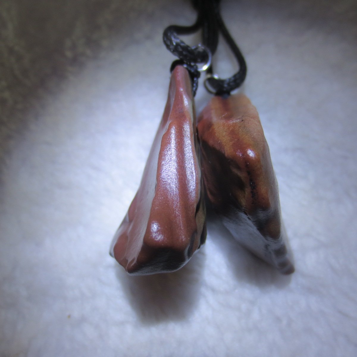 natural gobi agate pendant healing crystal jewelry (a099)