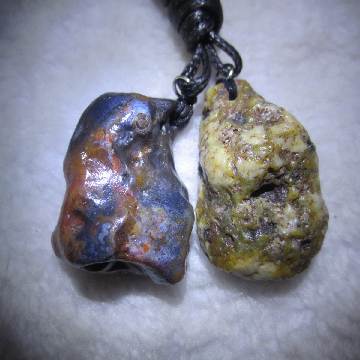 natural gobi agate pendant healing crystal jewelry (a108)