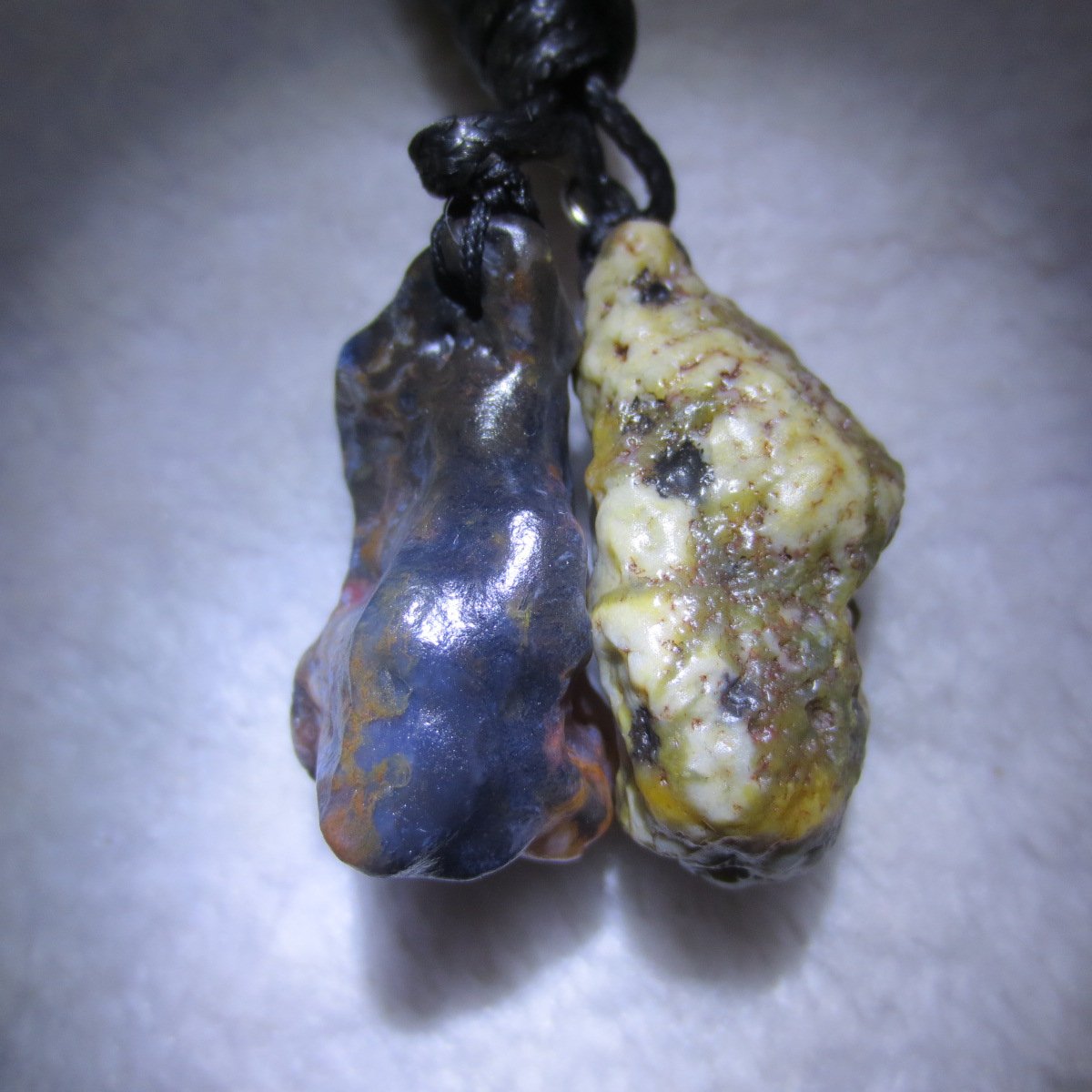 natural gobi agate pendant healing crystal jewelry (a108)