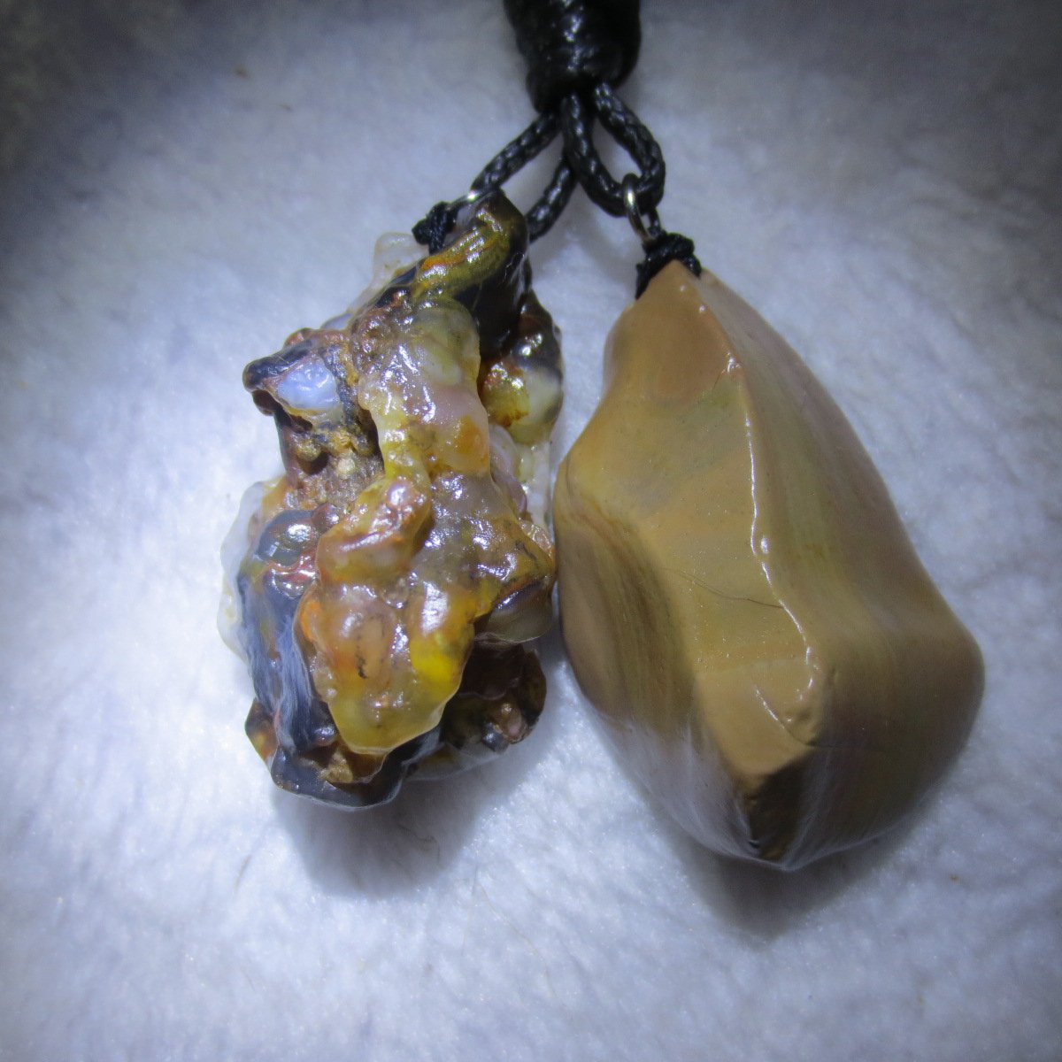 natural gobi agate pendant healing crystal jewelry(a111 )