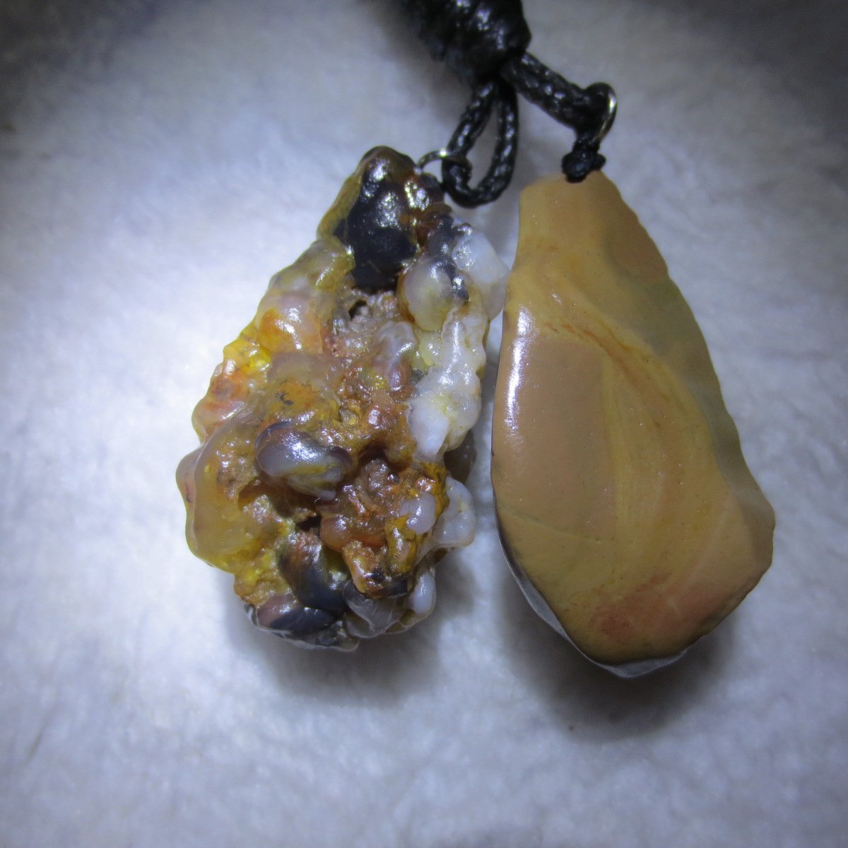 natural gobi agate pendant healing crystal jewelry(a111 )