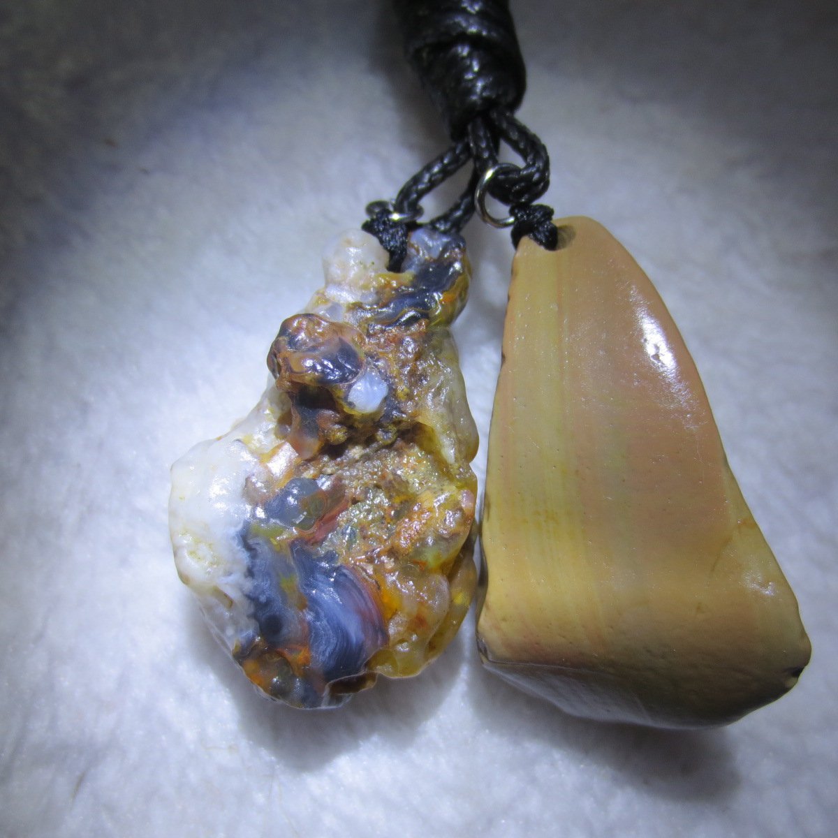 natural gobi agate pendant healing crystal jewelry(a111 )