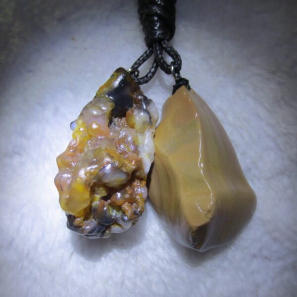 natural gobi agate pendant healing crystal jewelry(a111 )