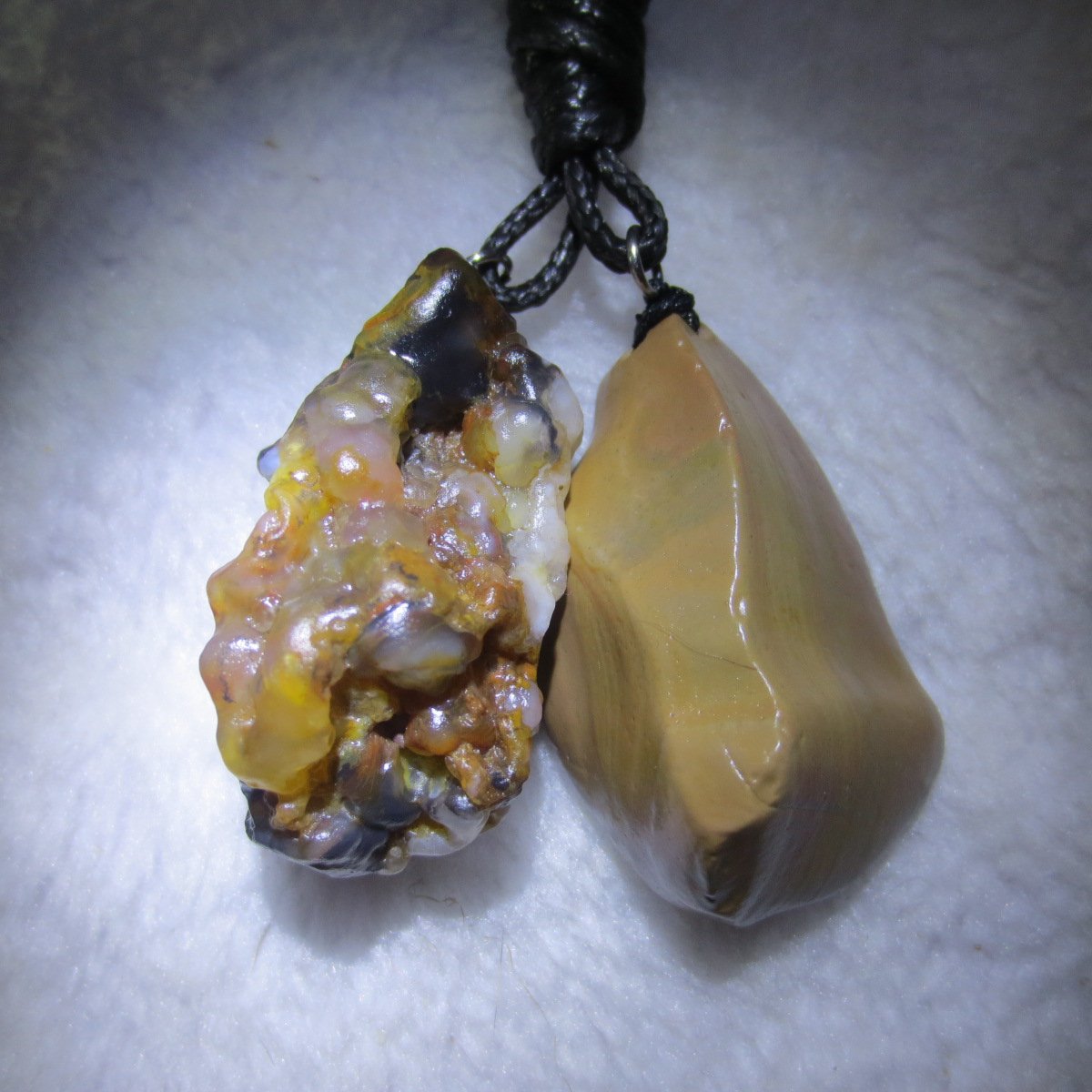 natural gobi agate pendant healing crystal jewelry(a111 )