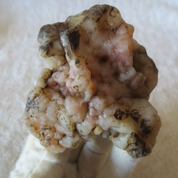natural quartz flower gobi stone raw desert rock home decor. (g47)