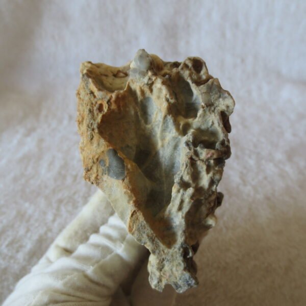 natural quartz flower gobi stone raw desert rock home decor. (g51)
