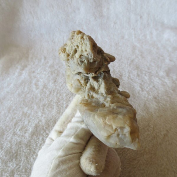 natural quartz flower gobi stone raw desert rock home decor. (g48)