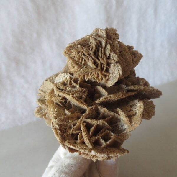 natural quartz flower gobi stone raw desert rock home decor. (g15)