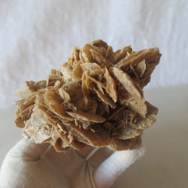 natural quartz flower gobi stone raw desert rock home decor. (g15)