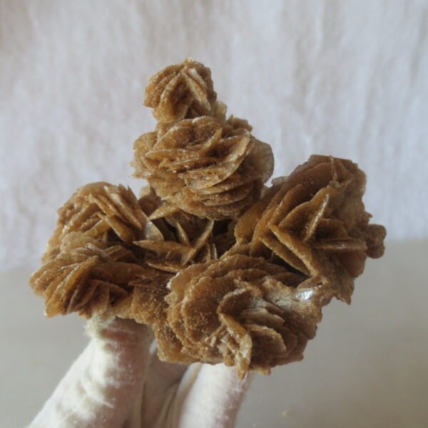 natural desert rose gobi agate raw stone mineral home decor. (i01)