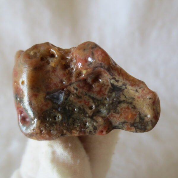 multi color gobi flower agate raw stone natural botryoidal desert agate specimen (k87)