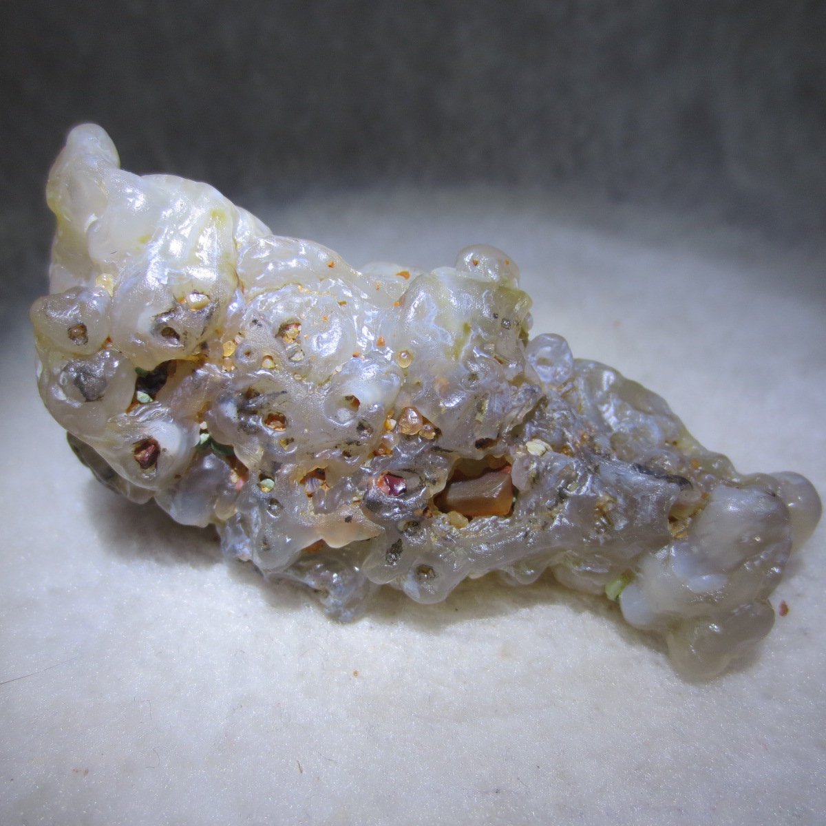 natural flower gobi agate raw desert rock mineral specimen (h37)