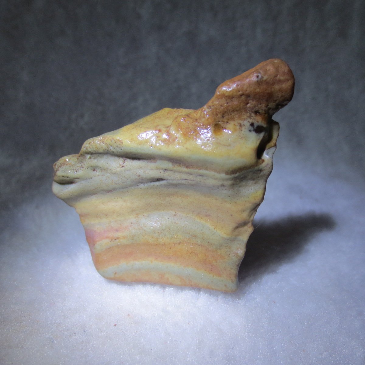 multi color gobi flower agate raw stone natural botryoidal desert agate specimen (j39)