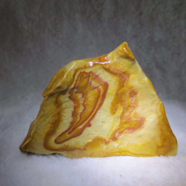 natural banded gobi agate raw desert mudstone mineral (j41)
