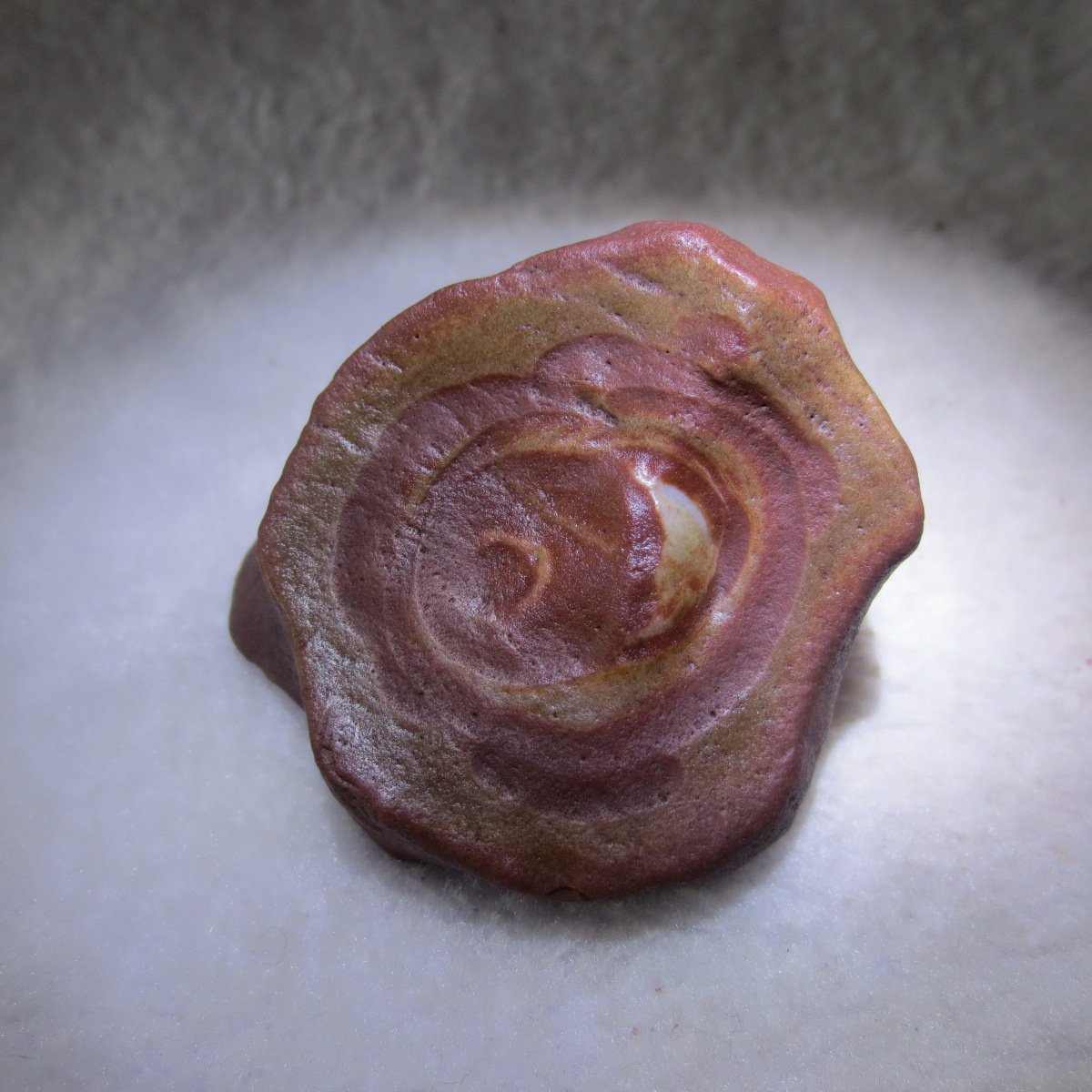 natural banded gobi agate raw desert mudstone mineral (j43)