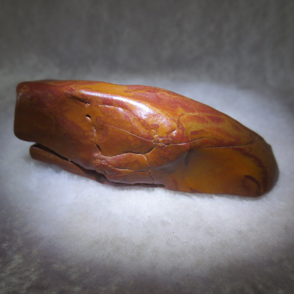 natural banded gobi agate raw desert mudstone mineral (j48)