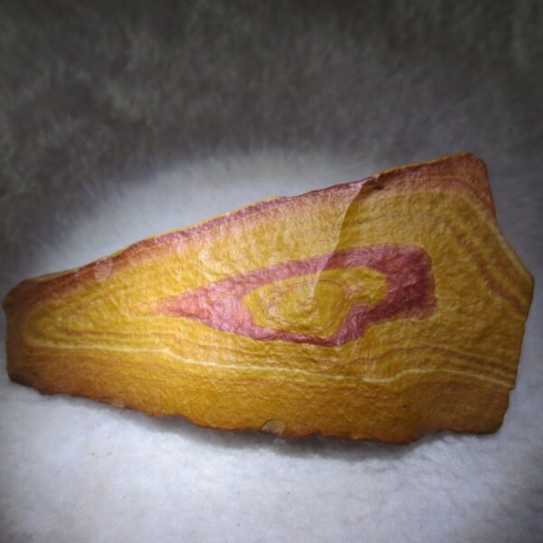 natural banded gobi agate raw desert mudstone mineral (j49)