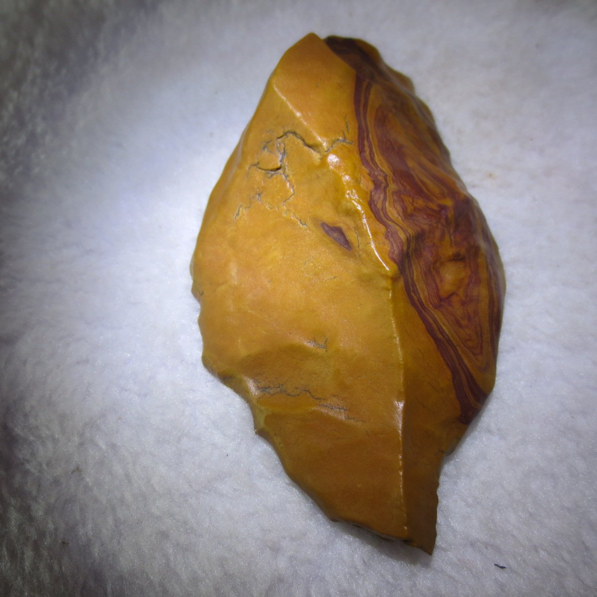 natural banded gobi agate raw desert mudstone mineral (j51)