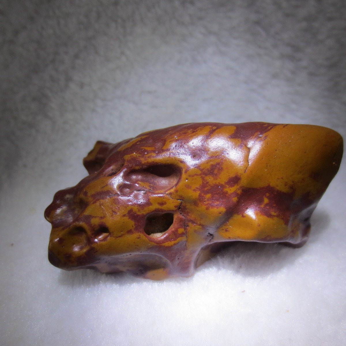 natural banded gobi agate raw desert mudstone mineral (j52)