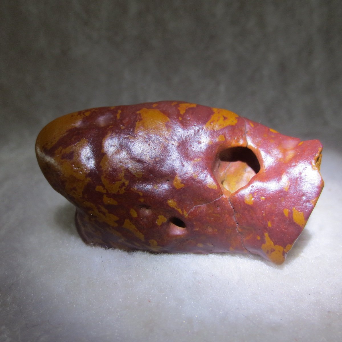 natural banded gobi agate raw desert mudstone mineral (j52)