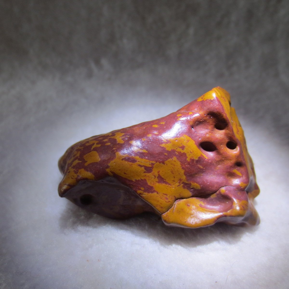 natural banded gobi agate raw desert mudstone mineral (j52)