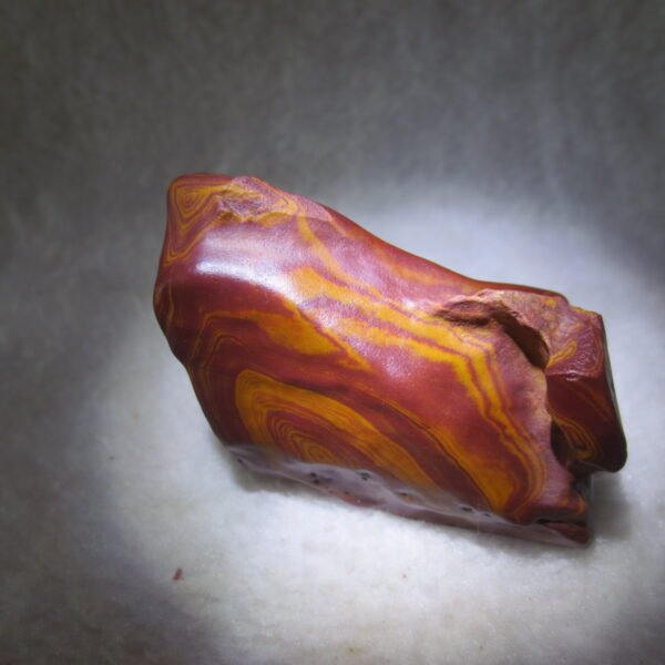 natural banded gobi agate raw desert mudstone mineral (j53)