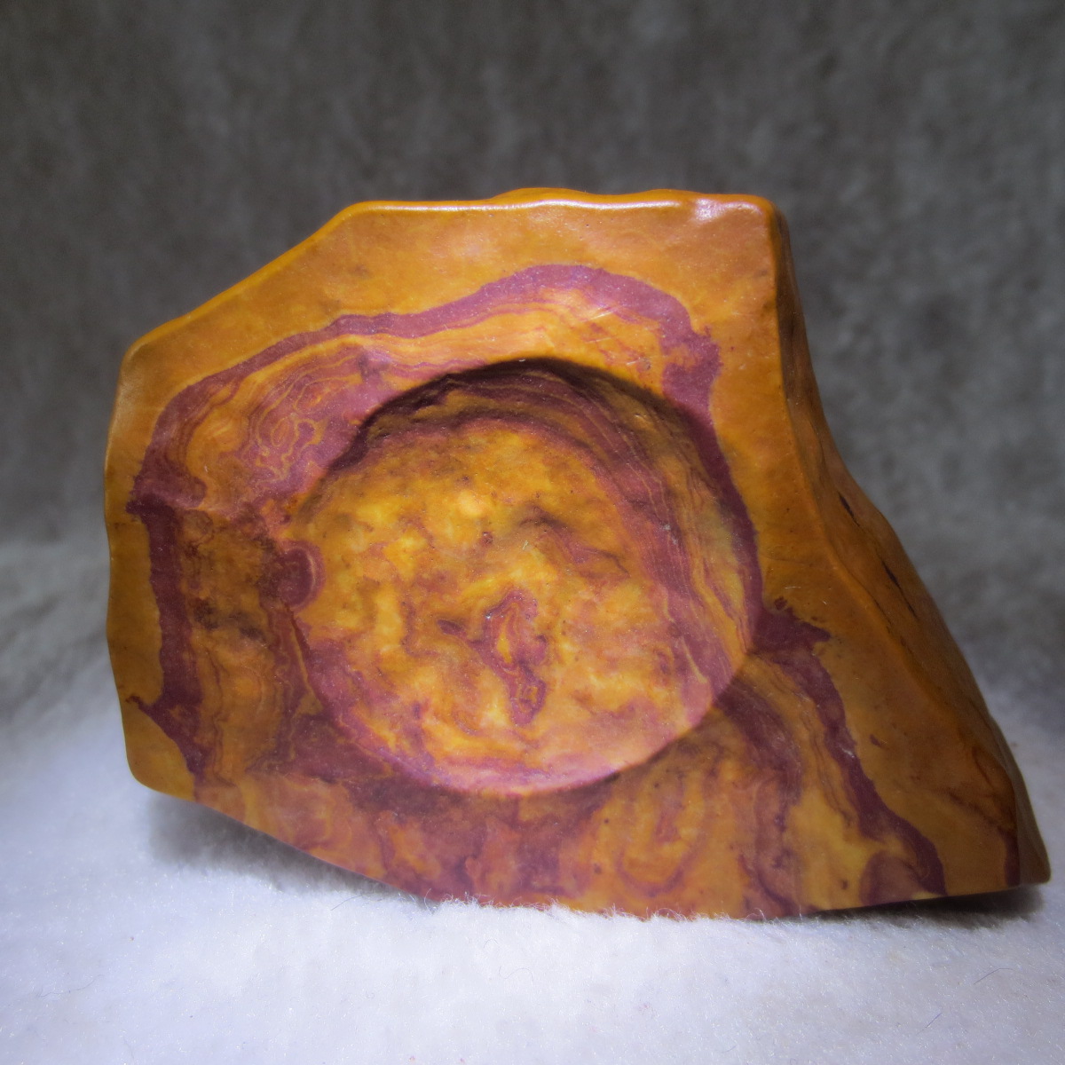 natural banded gobi agate raw desert mudstone mineral (j56)