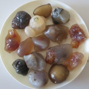 gobi desert candy raw rough stones natural gemstone specimen for collectors (p15)