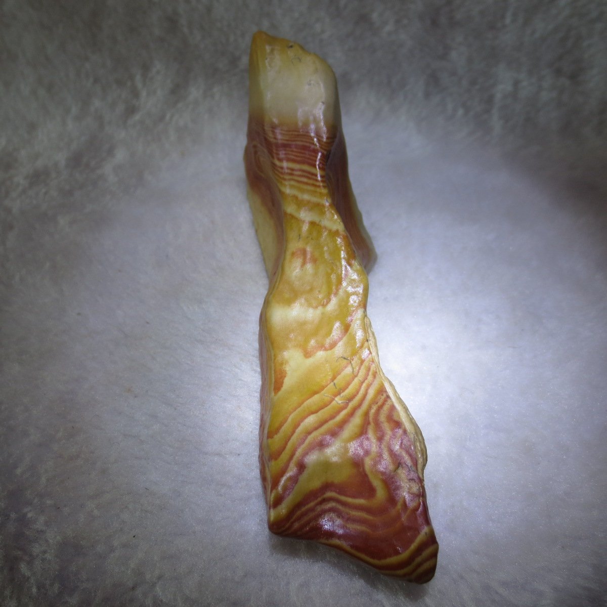 natural banded gobi agate raw desert mudstone mineral (j26)