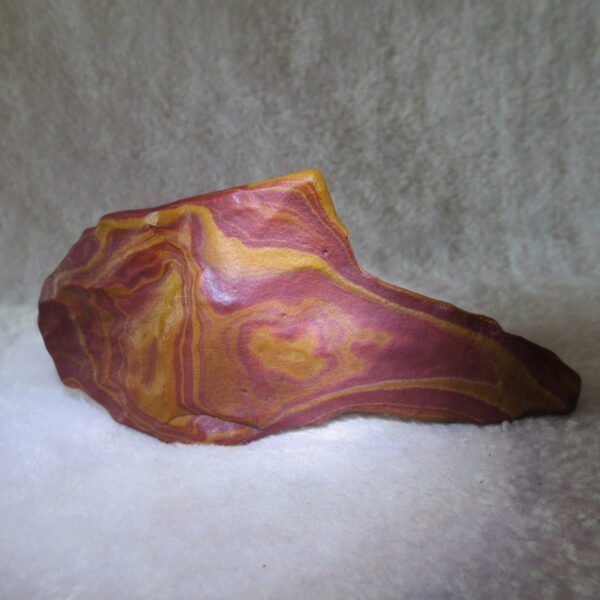 natural banded gobi agate raw desert mudstone mineral (j27)