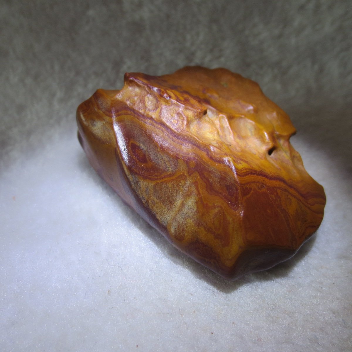 natural banded gobi agate raw desert mudstone mineral (j30)