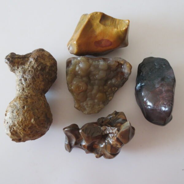 gobi desert raw rough stones natural gemstone specimen for collectors (p25)