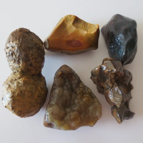 gobi desert raw rough stones natural gemstone specimen for collectors (p25)