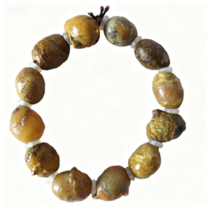 gobi agate raw stone bracelet – authentic desert gem jewelry (b298)