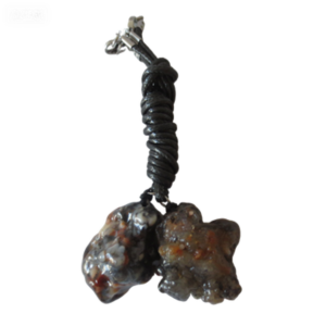 a095 set of 2 desert gobi agate pendant