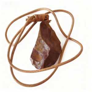 natural gobi agate pendant healing crystal jewelry (3438)