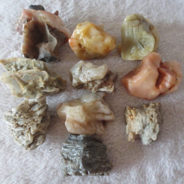 gobi desert raw rough stones natural mountain gobi rocks specimen for table decor. (p64)