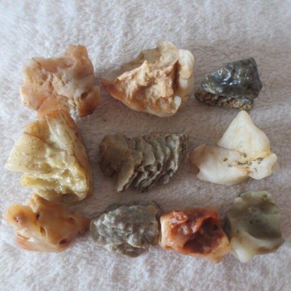 gobi desert raw rough stones natural mountain gobi rocks specimen for table decor. (p67)