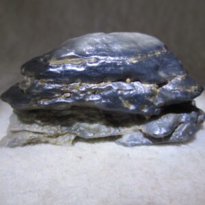 mountain shaped gobi wind carved layered agate natural rough stone specimen (v12)