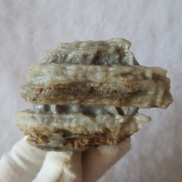 mountain shaped gobi wind carved layered agate natural rough stone specimen (v12) (copy)