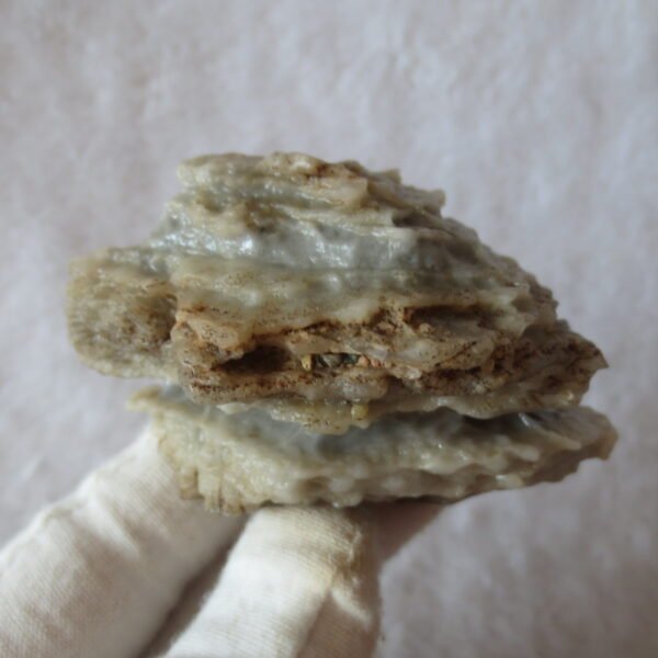 mountain shaped gobi wind carved layered agate natural rough stone specimen (v12) (copy)