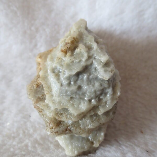 mountain shaped gobi wind carved layered agate natural rough stone specimen (v13)