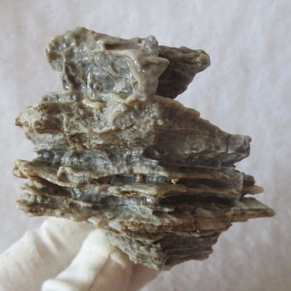 mountain shaped gobi wind carved layered agate natural rough stone specimen (v17) (copy)